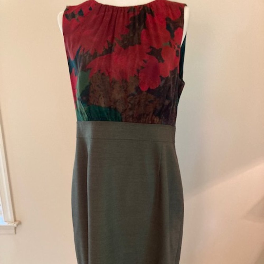 Elie Tahari silk and wool dress size 10